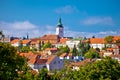 Zagreb historic upper town skyline view Royalty Free Stock Photo