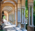 Zagreb Mirogoj cemetary Royalty Free Stock Photo