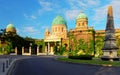 Zagreb - Mirogoj cemetery Royalty Free Stock Photo
