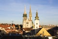 Zagreb's Cathedral Royalty Free Stock Photo