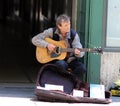 Zagreb / Street Musician / Elderly Guitar Player