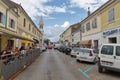 Zagreb street in Porec, Crioatia.