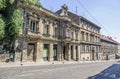 Zagreb streets on a weekday during the daytime in the summer. City of Zagreb is the capital of Croatia.