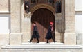 Zagreb Tourist Attraction / Cravat Regiment / Ceremony Royalty Free Stock Photo