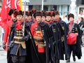 Zagreb Tourist Attraction / Cravat Regiment Guard / Marching