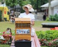 Zagreb Tourist Attraction / Organ Grinder Lady