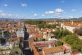 Zagreb Urban City Center Royalty Free Stock Photo