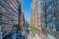 Zaha Hadid Building view from The High Line in New York