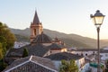 Zahara de la Sierra. Typical white village of Spain in the province of Cadiz in Andalusia, Spain Royalty Free Stock Photo