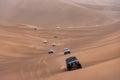 Zahedan, baluchestan/iran-11/24/2018 adventure in Lut desert with a group of toyota riders