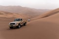 Zahedan, baluchestan/iran-11/24/2018 adventure in Lut desert with a group of toyota riders