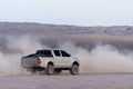 Zahedan, baluchestan/iran-11/24/2018 adventure in Lut desert with a toyota truck