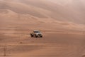 Zahedan, baluchestan/iran-11/24/2018 adventure in Lut desert with a toyota truck