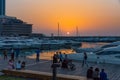 Zaitunay Bay marina Beirut Lebanon Royalty Free Stock Photo