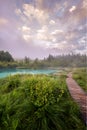 Lake Zajeci in Slovenia