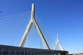 Zakim Bridge Boston Royalty Free Stock Photo