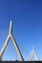 Zakim Bridge Boston Royalty Free Stock Photo