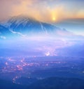 Zakopane night view