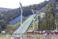 Wielka Krokiew ski jumping venue in Zakopane, Poland Royalty Free Stock Photo
