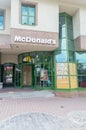 McDonald restaurant on famous Krupowki street