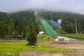 Wielka Krokiew ski jumping arena in Zakopane Royalty Free Stock Photo