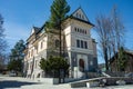 Muzeum Tatrzanskie Chalubinskiego museum building in Zakopane which presents tourism in High Tatras