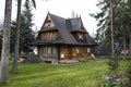 House with features of Zakopane style