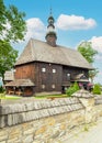 The wooden churches of Lesser Poland Royalty Free Stock Photo