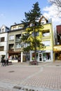 Zakopane, townhouse at Krupowki Royalty Free Stock Photo