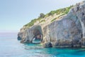 Zakynthos, Greece - amazing Blue Caves travel destination