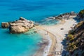 Xigia beach - natural sulfur spa on Zakynthos island. Greece