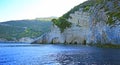 Zakynthos island, Blue caves Royalty Free Stock Photo