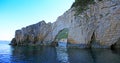 Zakynthos island, Blue caves Royalty Free Stock Photo