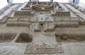 Scale model of Cancho Roano archaeological site, Spain