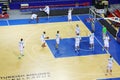 Zalgiris team (Lithuania) trains before match