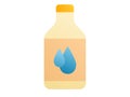 Zam zam islamic mecca water single isolated icon with smooth style