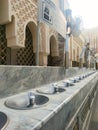 Zam zam water tap,makkah Al Haram mosque Royalty Free Stock Photo