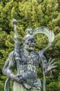 Agyo Deva King (Nio or Kongorikishi) Guardian. Shoukoku-ji temple. Part of Bando Sanjusankasho Kannon 33 Buddhist temples pilgrima