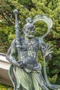 Agyo Deva King (Nio or Kongorikishi) Guardian. Shoukoku-ji temple. Part of Bando Sanjusankasho Kannon 33 Buddhist temples pilgrima