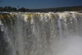 The power of Zambezi river. Victoria Falls. Zimbabwe Royalty Free Stock Photo