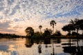 The Zambeze river at sunset