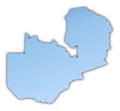 Zambia map