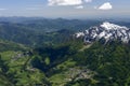 Zambla pass and Alben range, Orobie, Italy