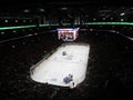 Hockey NHL Professional sports - Zamboni in NHL game of Canadiens Habs playing in the centre Bell center, Montreal, Canada