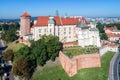 Zamek Wawel Castle in Krakow, Poland.