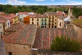 Zamora high angle view roofs Spain