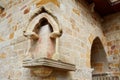 Zamora San Cipriano church in Spain Royalty Free Stock Photo