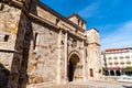 Exterior view of the Church of San Juan de Puerta Nueva in Zamora