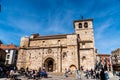 Exterior view of the Church of San Juan de Puerta Nueva in Zamora