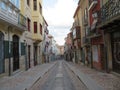 Zamora Spain city typical old street typical beautiful traditional